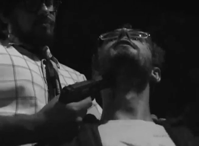 Vincent in Timeline B, holding Max at gunpoint